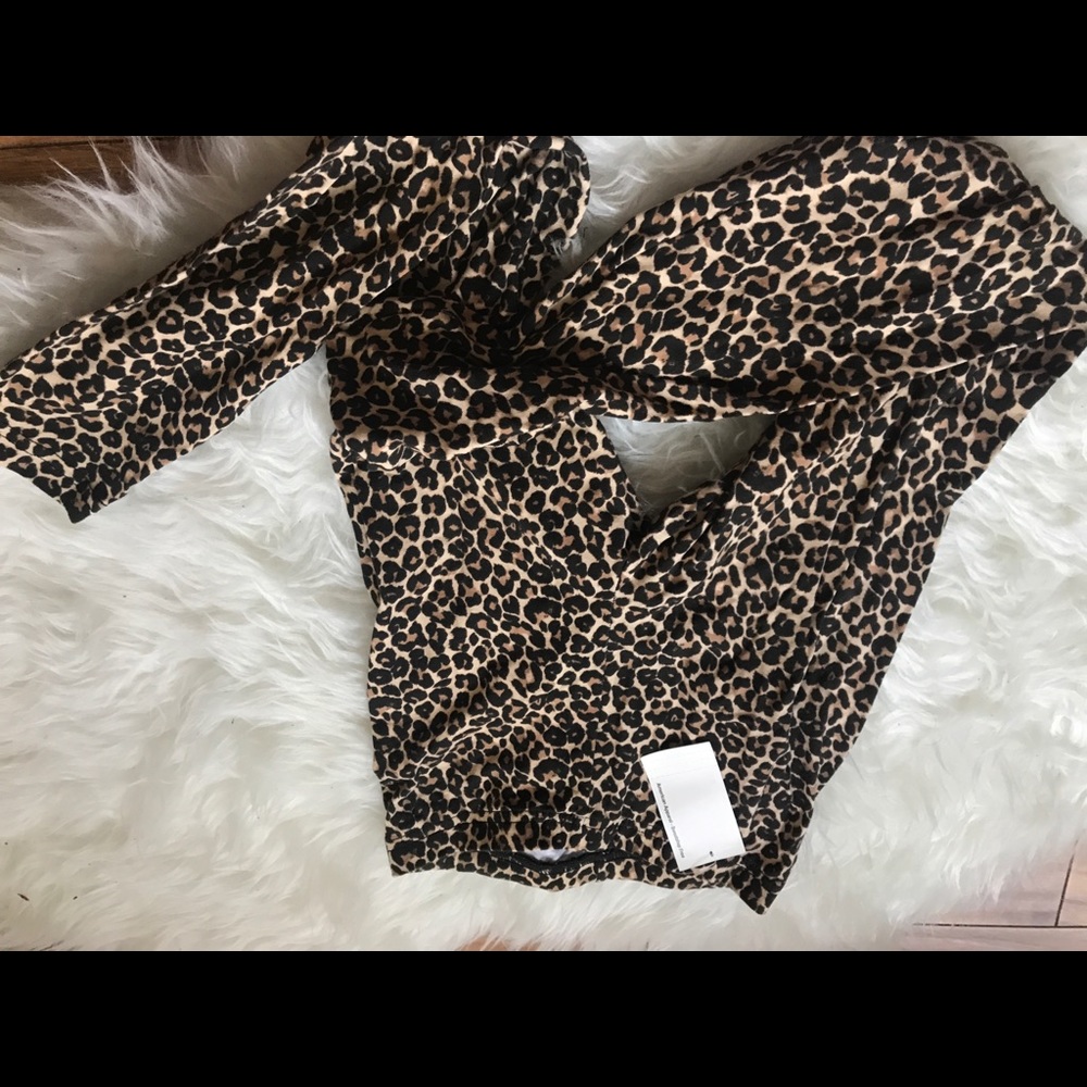 American Apparel Cheetah Print Leggings
